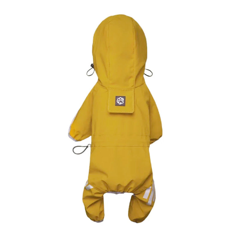 Small Medium Dogs Jumpsuit Raincoat