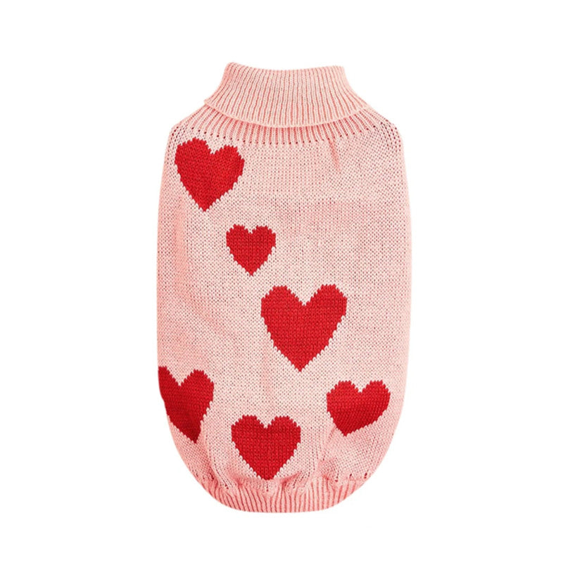 Valentines Day Pet Clothing Dog Sweater