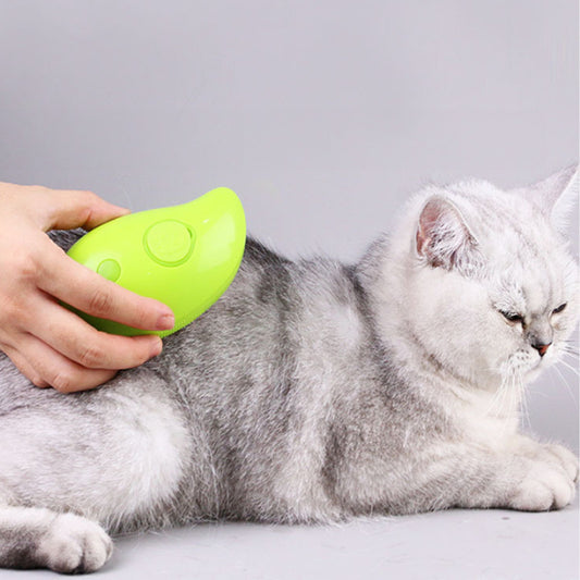 Innovative Electric Water Spray Cat Steamy Brush