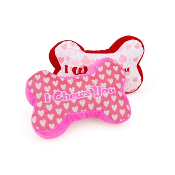 Pet Dog Chew Toys Cotton Braided Heart Shaped