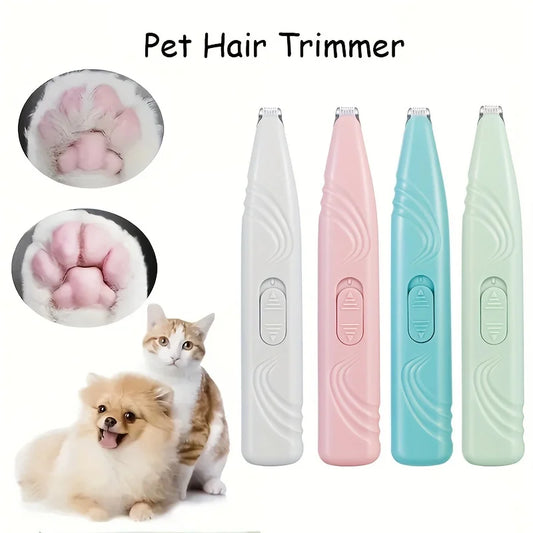 Electric Pet Clippers Cats Dog Foot Hair Trimmer